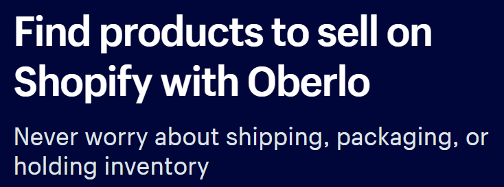 Shopify Dropshipping Dengan Oberlo