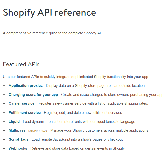 Dowiedz się, jak korzystać z Shopify API